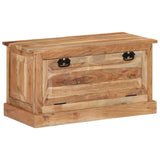 Vidaxl schoenenopbergbank 85x40x45 cm massief acaciahout