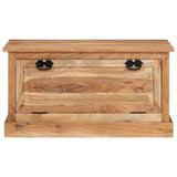 Vidaxl schoenenopbergbank 85x40x45 cm massief acaciahout