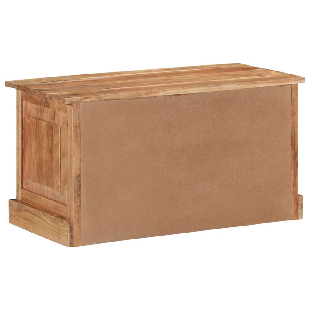 Vidaxl schoenenopbergbank 85x40x45 cm massief acaciahout