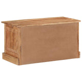 Vidaxl schoenenopbergbank 85x40x45 cm massief acaciahout