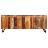 Vidaxl tv-meubel 110x30x40 cm massief gerecycled hout
