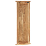 Racks de couche Vidaxl 2 pcs 38x100 cm en bois d'acacia solide