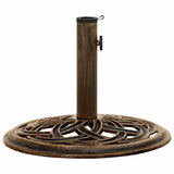 Vidaxl Parasol Foot 44x44x31 cm en fonte en fonte colorée