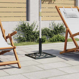 Vidaxl Parasol Foot 44x44x31 cm en fonte vert