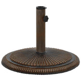 Vidaxl Parasol Foot 45x45x30 cm en fonte en fonte colorée