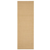 Tapis vidaxl 66x200 cm sisal naturel