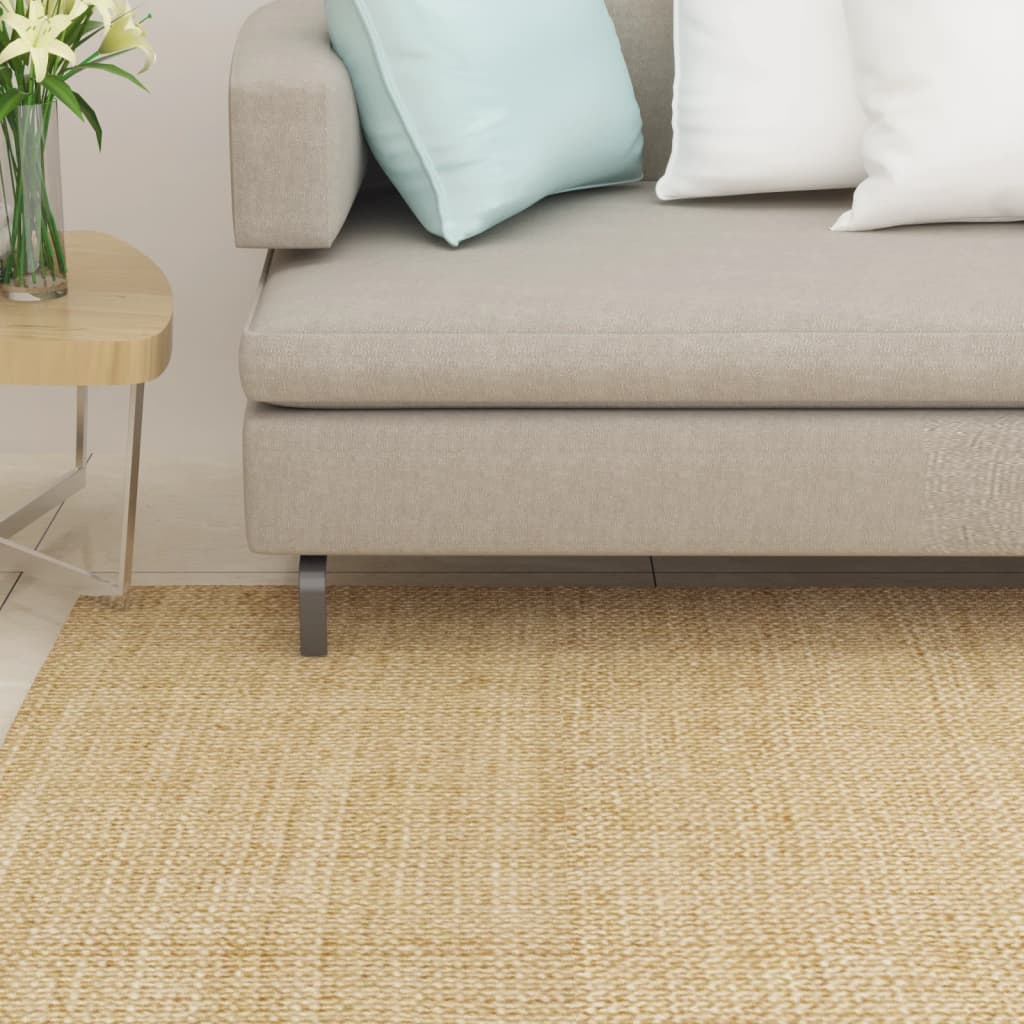 Vidaxl Rug 66x200 cm Sisal natural