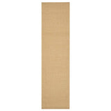 Tapis vidaxl 66x250 cm sisal naturel