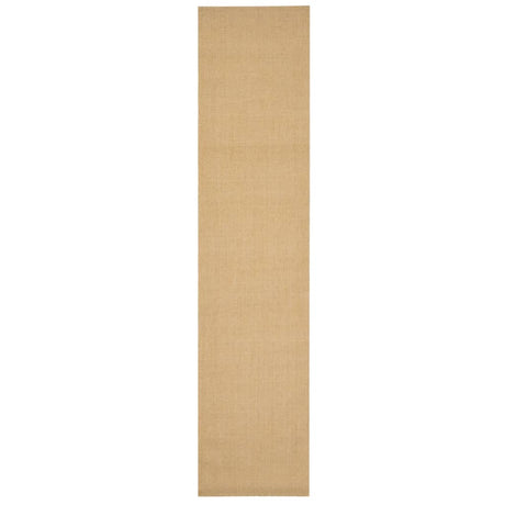 Tapis vidaxl 66x300 cm sisal naturel