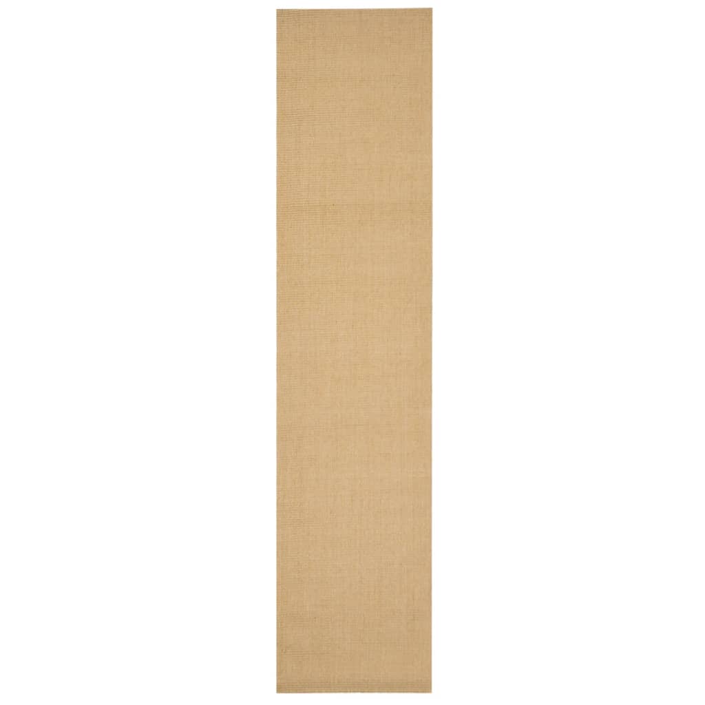 Vidaxl Rug 66x300 cm Sisal natural