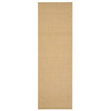 Vidaxl Rug 80x250 cm Sisal naturel