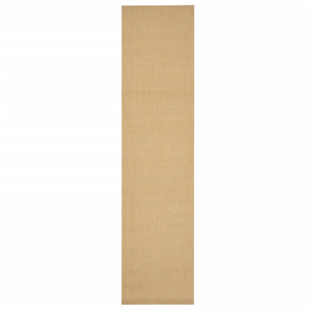 Vidaxl Rug 80x350 cm Natural Sisal