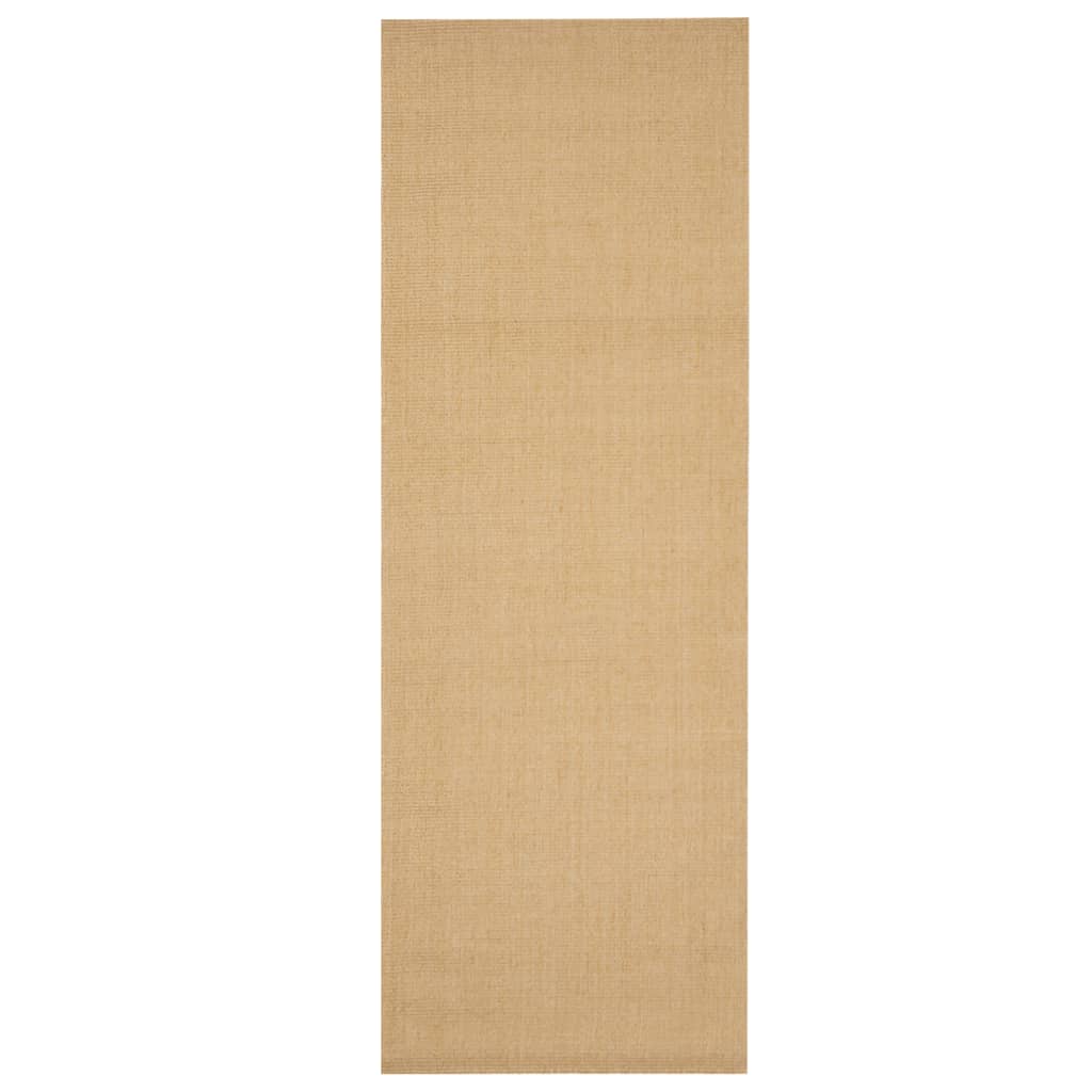 Vidaxl matta 100x300 cm naturlig sisal