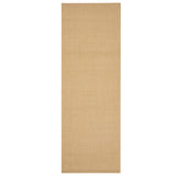 Vidaxl matta 100x300 cm naturlig sisal