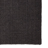 Vidaxl RAG 80x300 cm Natural Sisal Black
