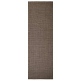 Alfombra Vidaxl 80x250 cm Sisal Brown