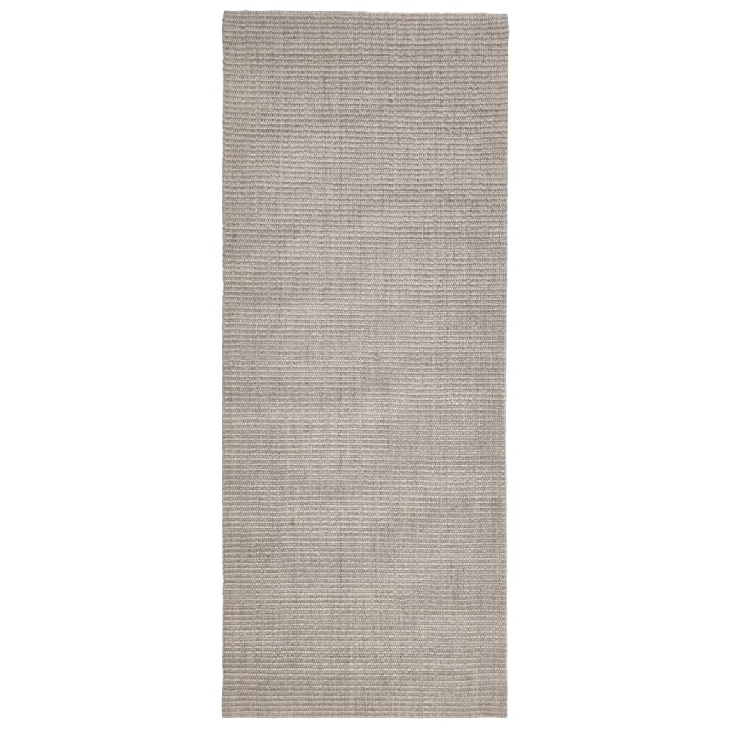 Vidaxl Rug 80x200 cm de arena de sisal natural