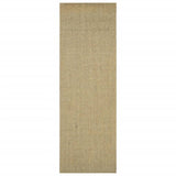 Vidaxl Rug 66x200 cm verde sisal natural