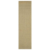 Viaxl tapis 66x250 cm Green de sisal naturel