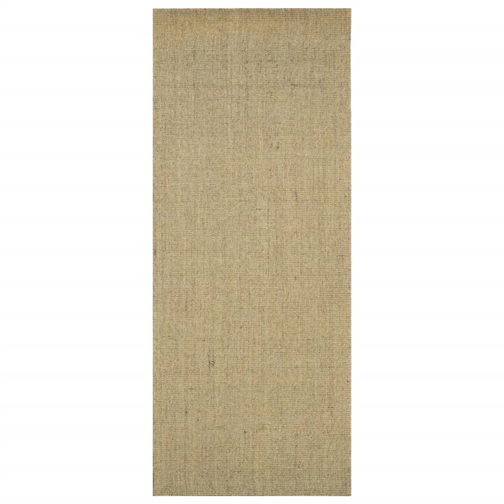 Vidaxl Rug 80x200 cm verde sisal natural