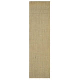 Vidaxl Rug 80x300 cm verde sisal natural