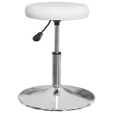 Vidaxl eetkamerstoelen 6 st kunstleer wit