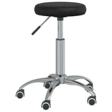 Tabouret de massage vidaxl noir en cuir artificiel noir