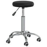 Tabouret de massage vidaxl noir en cuir artificiel noir