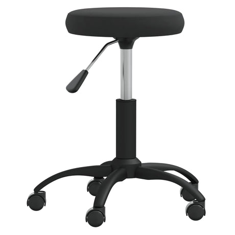 Vidaxl Massage Tabouret Velvet noir