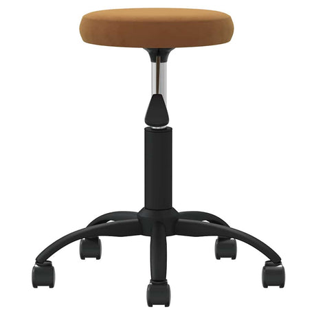 VidaXL tabouret de massage velours marron