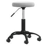 Vidaxl Massage Tabouret en velours gris clair