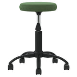 VidaXL tabouret de massage velours vert foncé