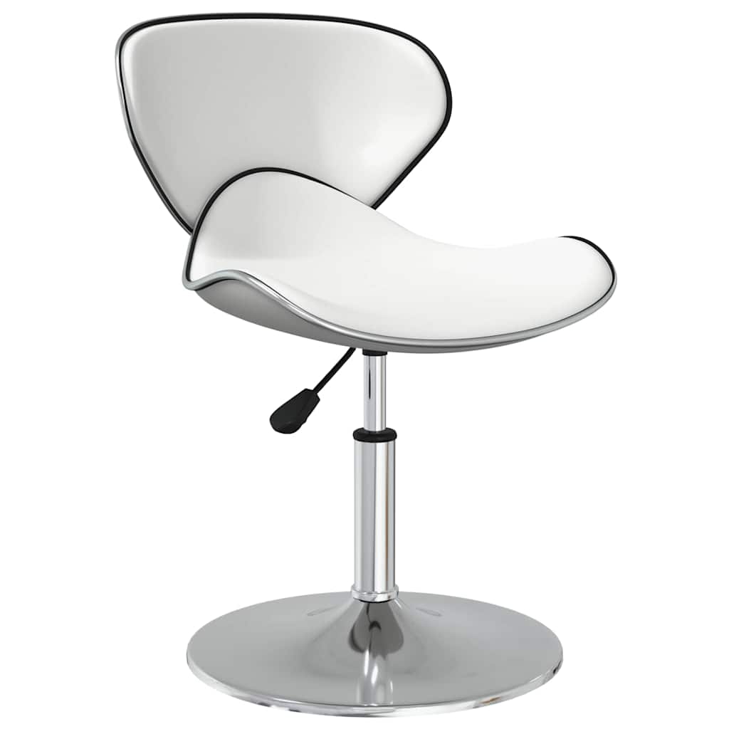 Vidaxl eetkamerstoelen 4 st kunstleer wit