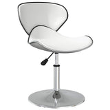 Vidaxl eetkamerstoelen 4 st kunstleer wit