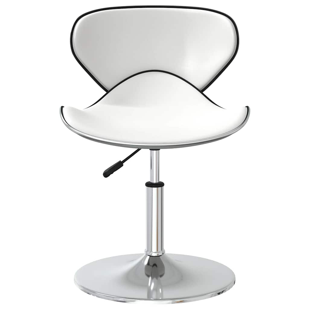 Vidaxl eetkamerstoelen 4 st kunstleer wit
