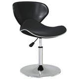 Vidaxl eetkamerstoelen 4 st kunstleer zwart