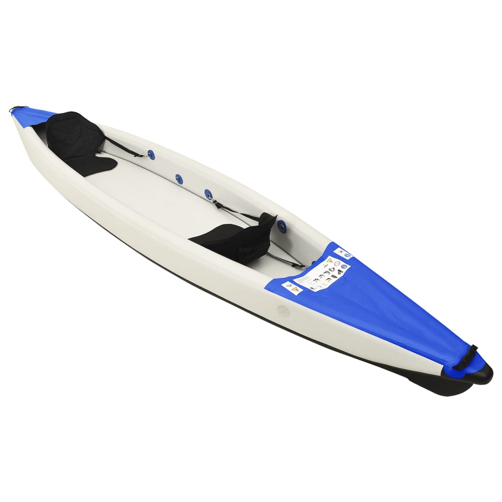 Vidaxl Kajak inflatable 424x81x31 cm Polyester blo