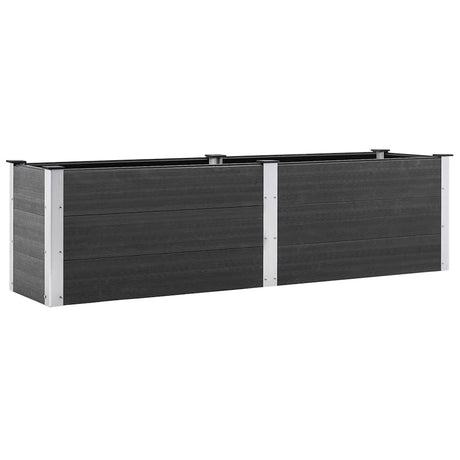 Vidaxl Planter surélevé 200x50x54 cm HKC Gray