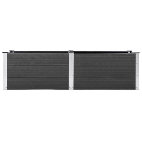 Vidaxl Planter surélevé 200x50x54 cm HKC Gray
