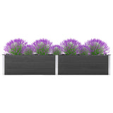 Vidaxl Planter höjde 200x50x54 cm HKC Gray