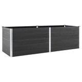 Vidaxl Planter surélevé 200x50x91 cm HKC Gray