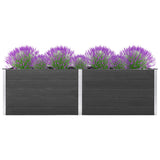 Vidaxl Planter surélevé 200x50x91 cm HKC Gray