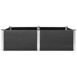 Vidaxl Planter surélevé 200x100x54 cm HKC Gray