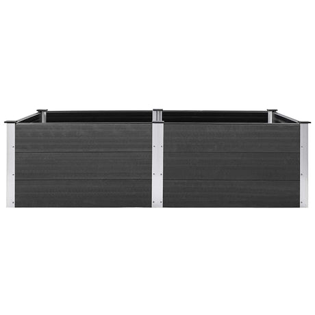 Vidaxl Planter surélevé 200x100x54 cm HKC Gray