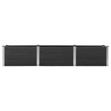 Vidaxl Planter surélevé 300x50x54 cm HKC Gray