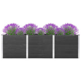 Vidaxl Planter surélevé 300x50x91 cm HKC Gray