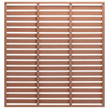 Panneau de clôture Vidaxl 180x180 cm HKC Brown