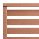 Panneau de clôture Vidaxl 180x180 cm HKC Brown