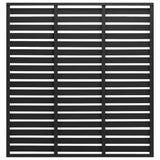 Panneau de clôture Vidaxl 180x180 cm HKC Black
