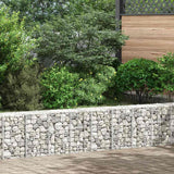 Vidaxl Gabion Planters 3 ST RÉPÉSENTATION 30X30X50 CM FER